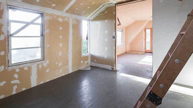 Repair your damage on interior walls and ceilings